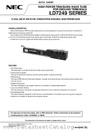 LD7249 datasheet pdf NEC