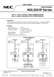 NDL5531P2D datasheet pdf NEC