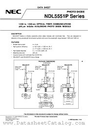 NDL5551P1C datasheet pdf NEC