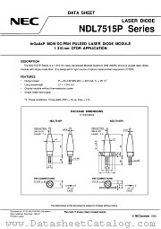 NDL7515P datasheet pdf NEC