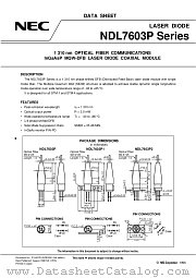 NDL7603P2D datasheet pdf NEC