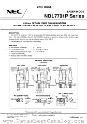 NDL7701PD datasheet pdf NEC