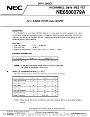 NE6500379A-T1 datasheet pdf NEC