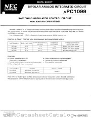 UPC1099CX datasheet pdf NEC