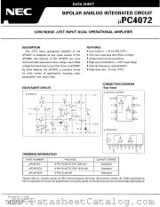 UPC4072HA datasheet pdf NEC