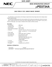 UPD3734ACY datasheet pdf NEC