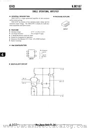 NJM2107 datasheet pdf New Japan Radio