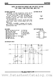 NJU7006 datasheet pdf New Japan Radio