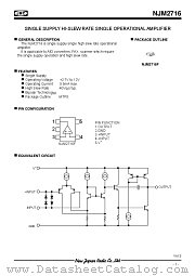 NJM2716 datasheet pdf New Japan Radio