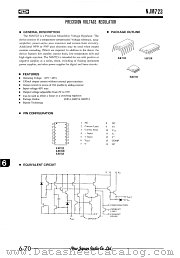 NJM723 datasheet pdf New Japan Radio