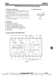 NJM2355 datasheet pdf New Japan Radio