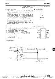 NJU7664 datasheet pdf New Japan Radio