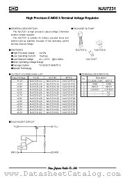 NJU7231 datasheet pdf New Japan Radio