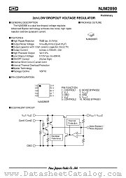 NJM2890 datasheet pdf New Japan Radio