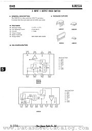 NJM2534 datasheet pdf New Japan Radio