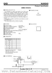 NJU6343AC datasheet pdf New Japan Radio