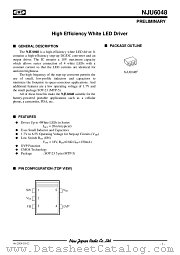 NJU6048 datasheet pdf New Japan Radio