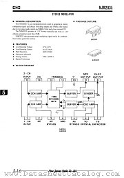 NJM2035 datasheet pdf New Japan Radio