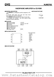 NJM2768 datasheet pdf New Japan Radio