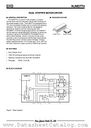 NJM3774 datasheet pdf New Japan Radio