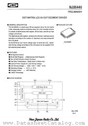 NJU6446 datasheet pdf New Japan Radio