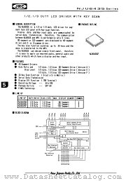 NJU6435 datasheet pdf New Japan Radio