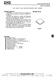 NJU6436 datasheet pdf New Japan Radio