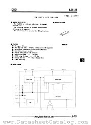 NJU6439 datasheet pdf New Japan Radio