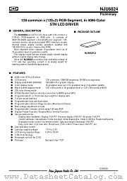 NJU6824 datasheet pdf New Japan Radio