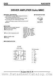 NJG1307R datasheet pdf New Japan Radio