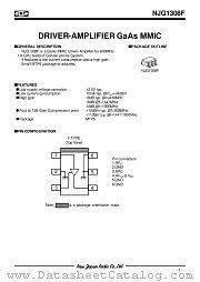 NJG1308F datasheet pdf New Japan Radio