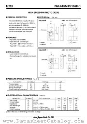 NJL6165R-1 datasheet pdf New Japan Radio