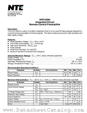 NTE15004 datasheet pdf NTE Electronics