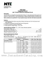 NTE15023 datasheet pdf NTE Electronics