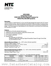 NTE15039 datasheet pdf NTE Electronics