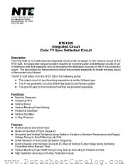 NTE1539 datasheet pdf NTE Electronics