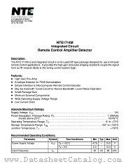 NTE1714M datasheet pdf NTE Electronics