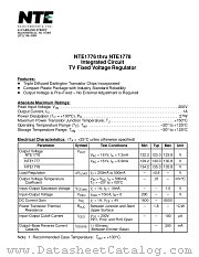 NTE1778 datasheet pdf NTE Electronics