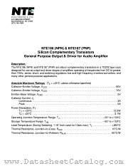 NTE186 datasheet pdf NTE Electronics