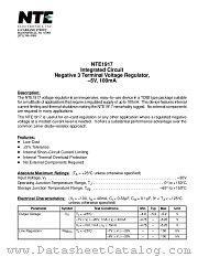 NTE1917 datasheet pdf NTE Electronics