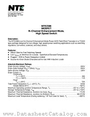 NTE2388 datasheet pdf NTE Electronics