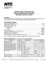 NTE2404 datasheet pdf NTE Electronics