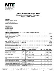 NTE2536 datasheet pdf NTE Electronics