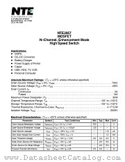 NTE2957 datasheet pdf NTE Electronics