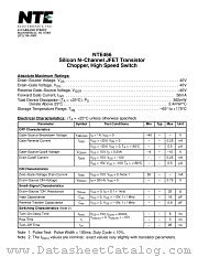 NTE466 datasheet pdf NTE Electronics