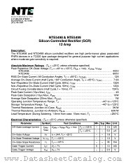 NTE5499 datasheet pdf NTE Electronics