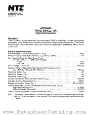 NTE56065 datasheet pdf NTE Electronics