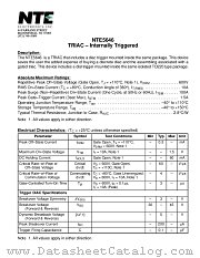 NTE5646 datasheet pdf NTE Electronics