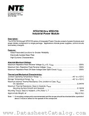 NTE5700 datasheet pdf NTE Electronics