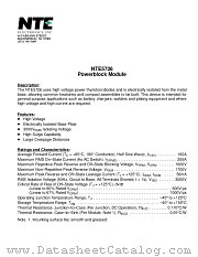 NTE5726 datasheet pdf NTE Electronics